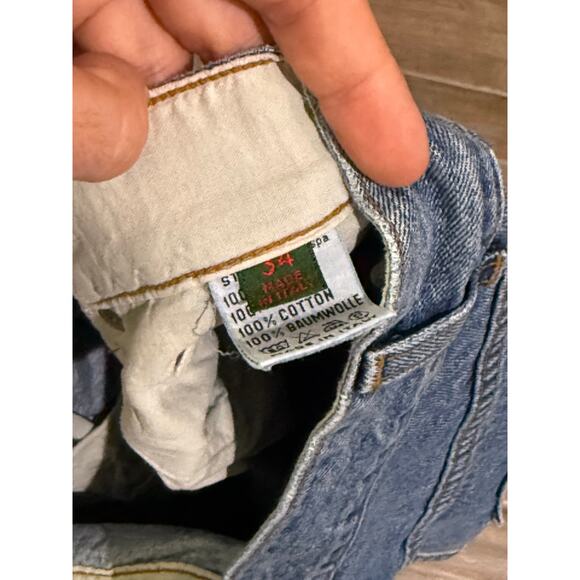 Vintage y2k Katherine Hamnet Denim Jorts for Men - Picture 7 of 7